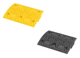 Temposchwelle 20 km/h, Mittelstück gelb oder schwarz, 5 cm hoch